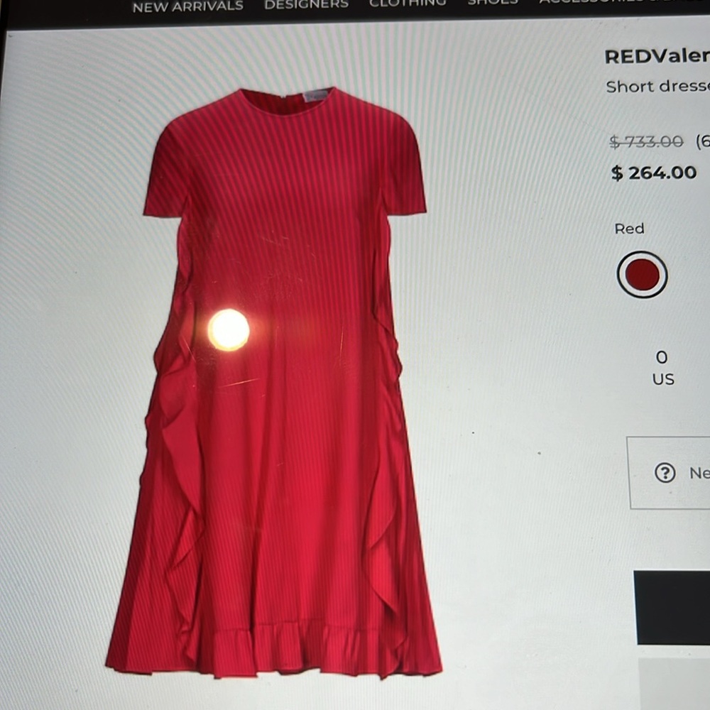 REDValentino short dress Black - Picture 7 of 7